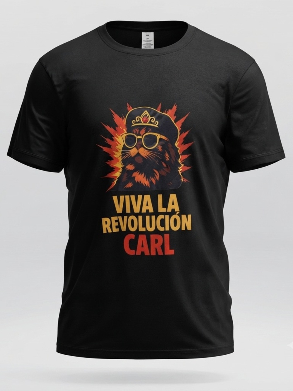 Dungeon Crawler Carl Inspired Viva La Revolución Carl T-Shirt NWOT Size L